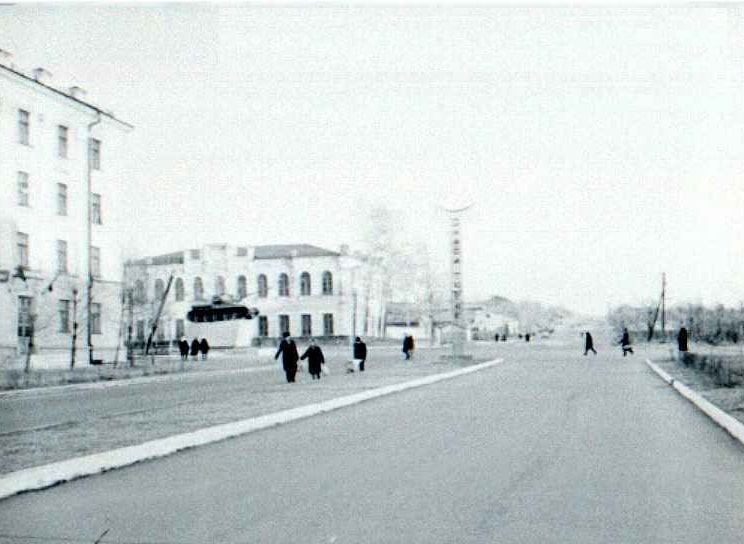 Ул. Бабушкина, перекрёсток с ул. Горького. 1967 г.