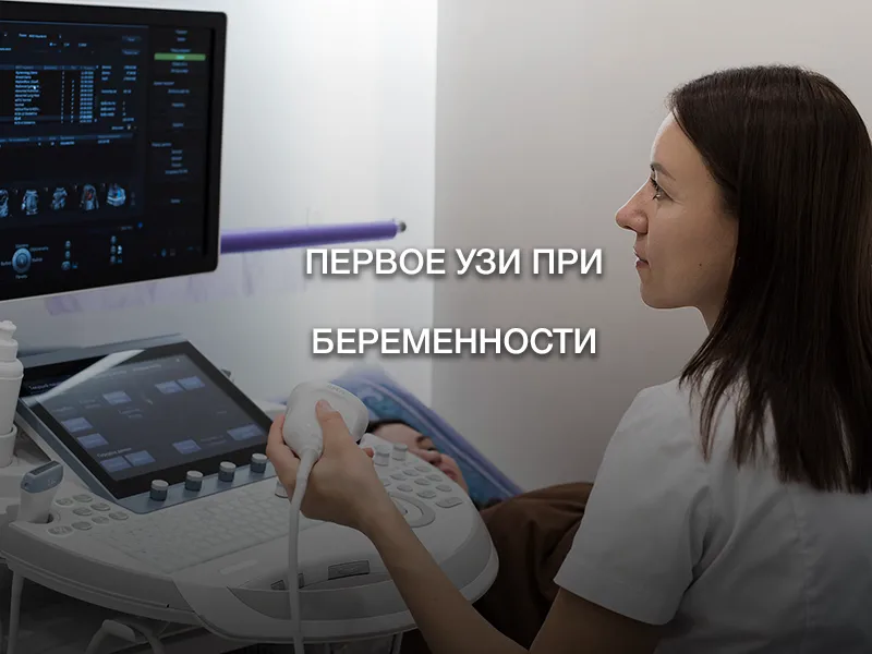 Первое УЗИ при беременности Первое УЗИ при беременности